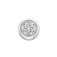 Charm Donna Oro Elements in Oro blanco Diamante ECF11728.003